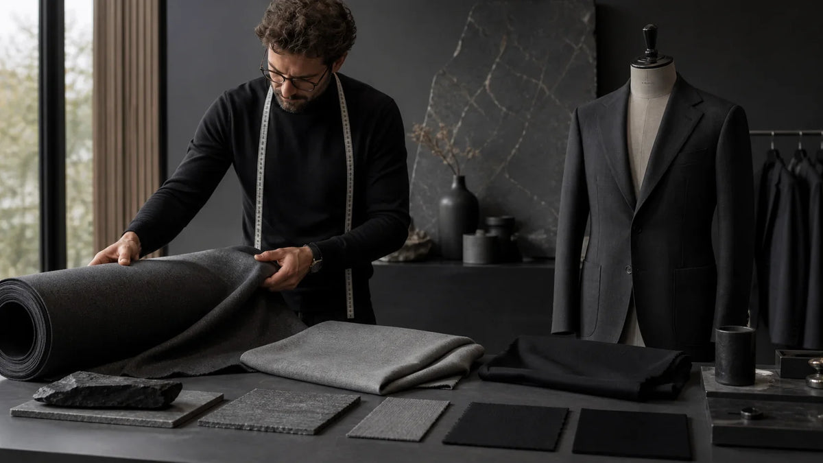 Az antracit szín magyarázata textileken, kőn és divattervezésen keresztül