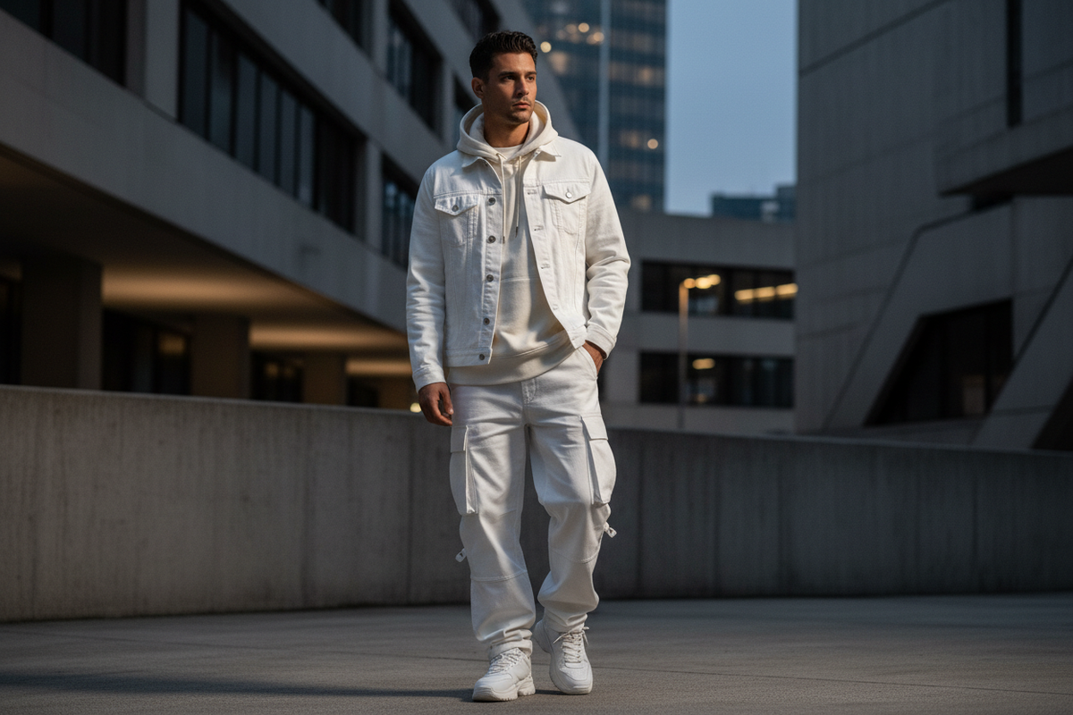 Ținută albă pentru bărbați: cum porți și întreții un look all white