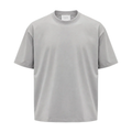 Tricou simplu crem 100% bumbac pentru ținute casual